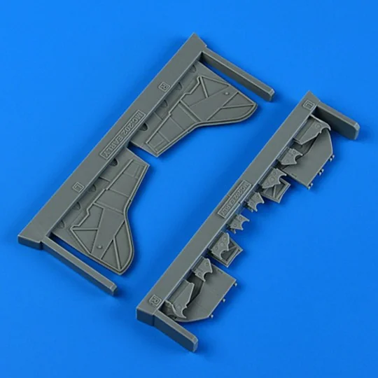 Macchi MC.202 Undercarriage Covers - Early version ITALERI, 1/32 - ...