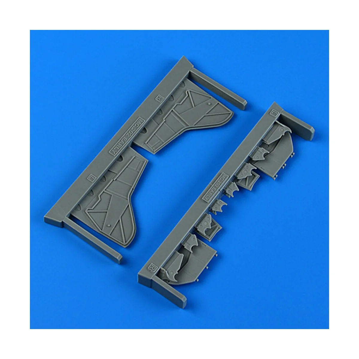 Macchi MC.202 Undercarriage Covers - Early version ITALERI, 1/32 - ...