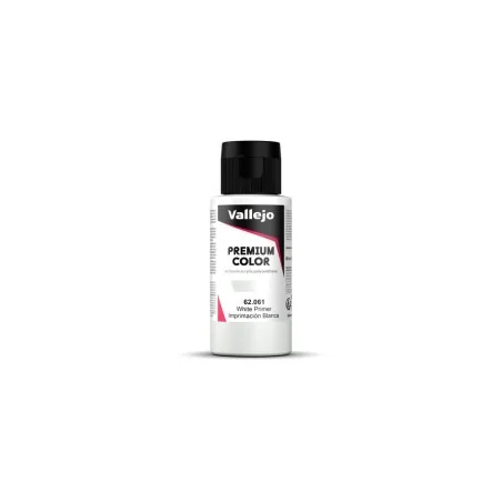 Premium Color: White Primer 60 ml - Vallejo 62061