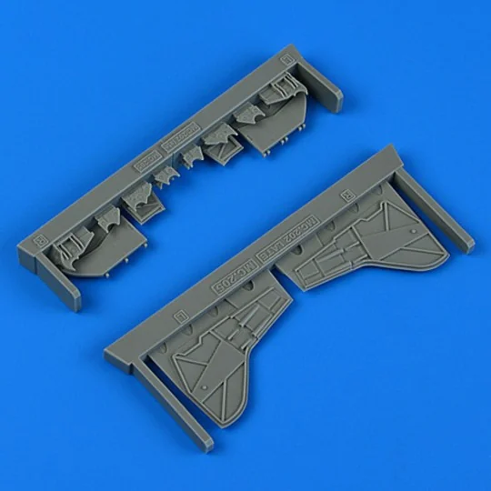 Macchi MC.202 late / MC.205 undercarriage covers, 1/32 - Quickboost...