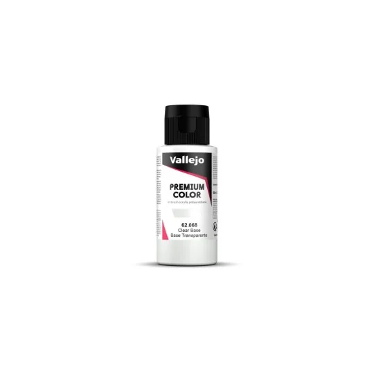 Premium Color: Clear Base 60 ml - Vallejo 62068