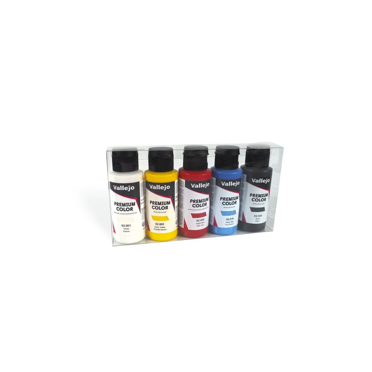 Premium Color: Basic Opaque Colors 60 ml - Vallejo 62101 Premium Color: Basic Opaque Colors 60 ml - Vallejo 62101