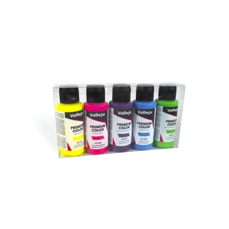 Premium Color: Fluo Colors 60 ml - Vallejo 62102