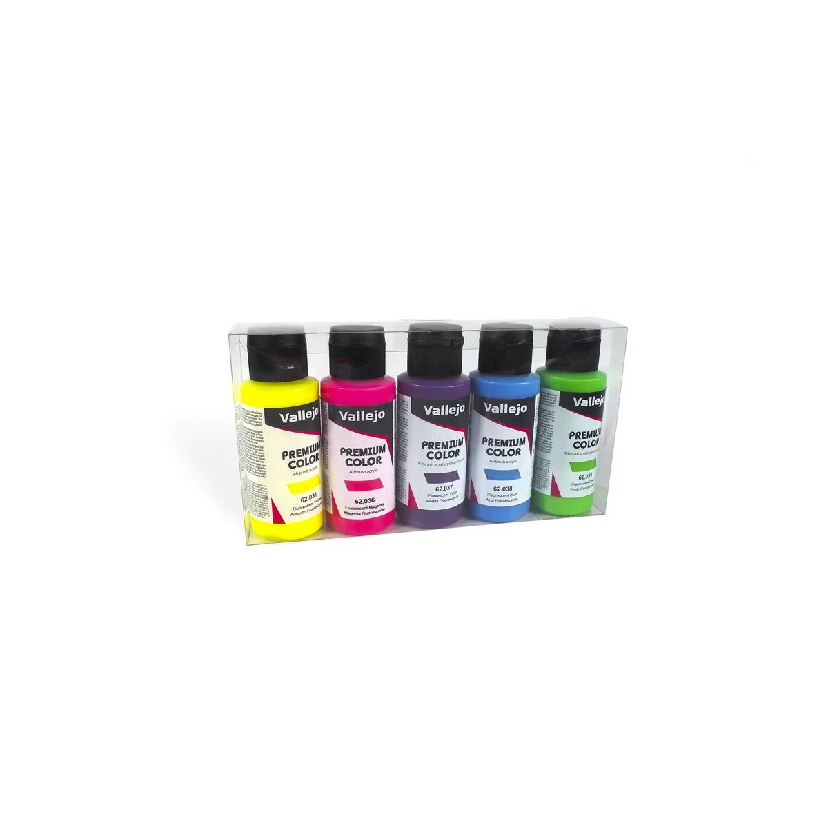 Premium Color: Fluo Colors 60 ml - Vallejo 62102 Premium Color: Fluo Colors 60 ml - Vallejo 62102