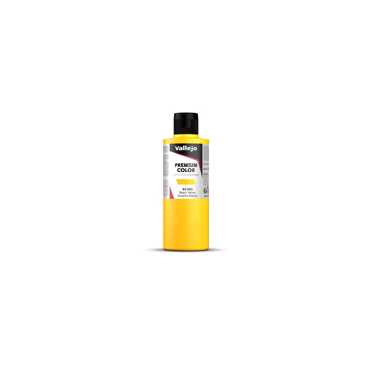 Premium Color: Basic Yellow 200 ml - Vallejo 63003