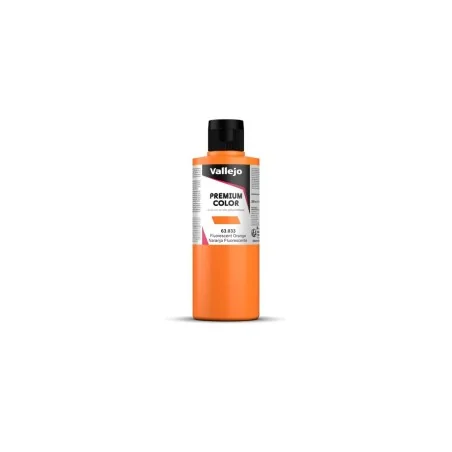 Premium Color: Orange Fluo 200 ml - Vallejo 63033
