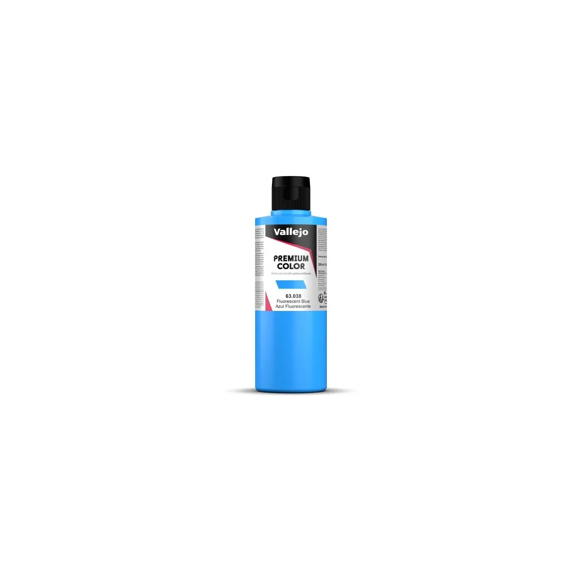 Premium Color: Blue Fluo 200 ml - Vallejo 63038 Premium Color: Blue Fluo 200 ml - Vallejo 63038