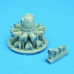 F4U-1 Corsair engine für Tamiya Bausatz, 1/48 - Quickboost QB48 006