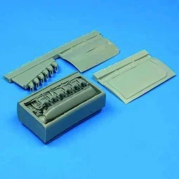 P-39N/Q Airacobra engine für Eduard Bausatz - Quickboost QB48 011