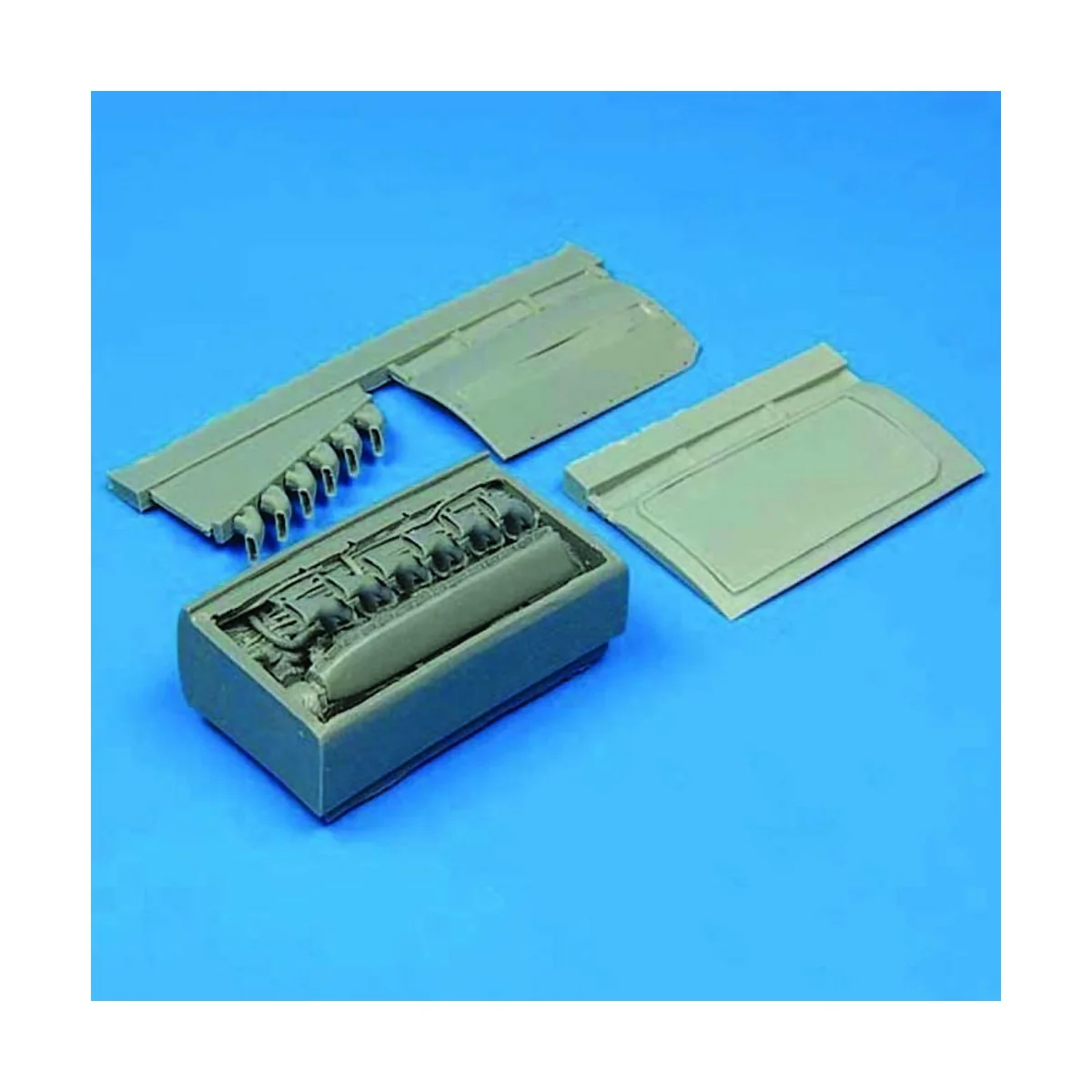 P-39N/Q Airacobra engine für Eduard Bausatz - Quickboost QB48 011