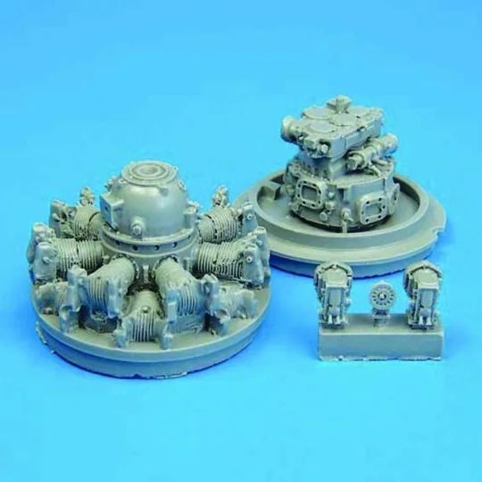 F4F-4 Wildcat engine für Tamiya Bausatz, 1/48 - Quickboost QB48 013