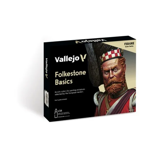 Model Color: Folkestone Basics 18 ml - Vallejo 70101 Model Color: Folkestone Basics 18 ml - Vallejo 70101