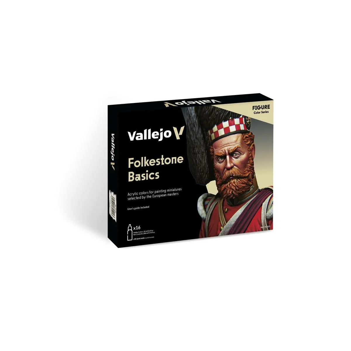 Model Color: Folkestone Basics 18 ml - Vallejo 70101 Model Color: Folkestone Basics 18 ml - Vallejo 70101