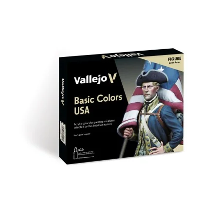 Model Color: Basic Colors USA 18 ml - Vallejo 70140