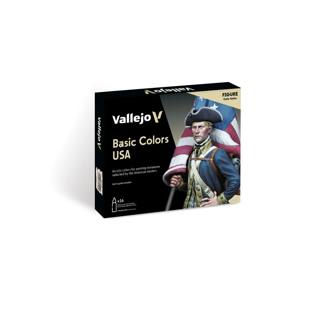 Model Color: Basic Colors USA 18 ml - Vallejo 70140 Model Color: Basic Colors USA 18 ml - Vallejo 70140