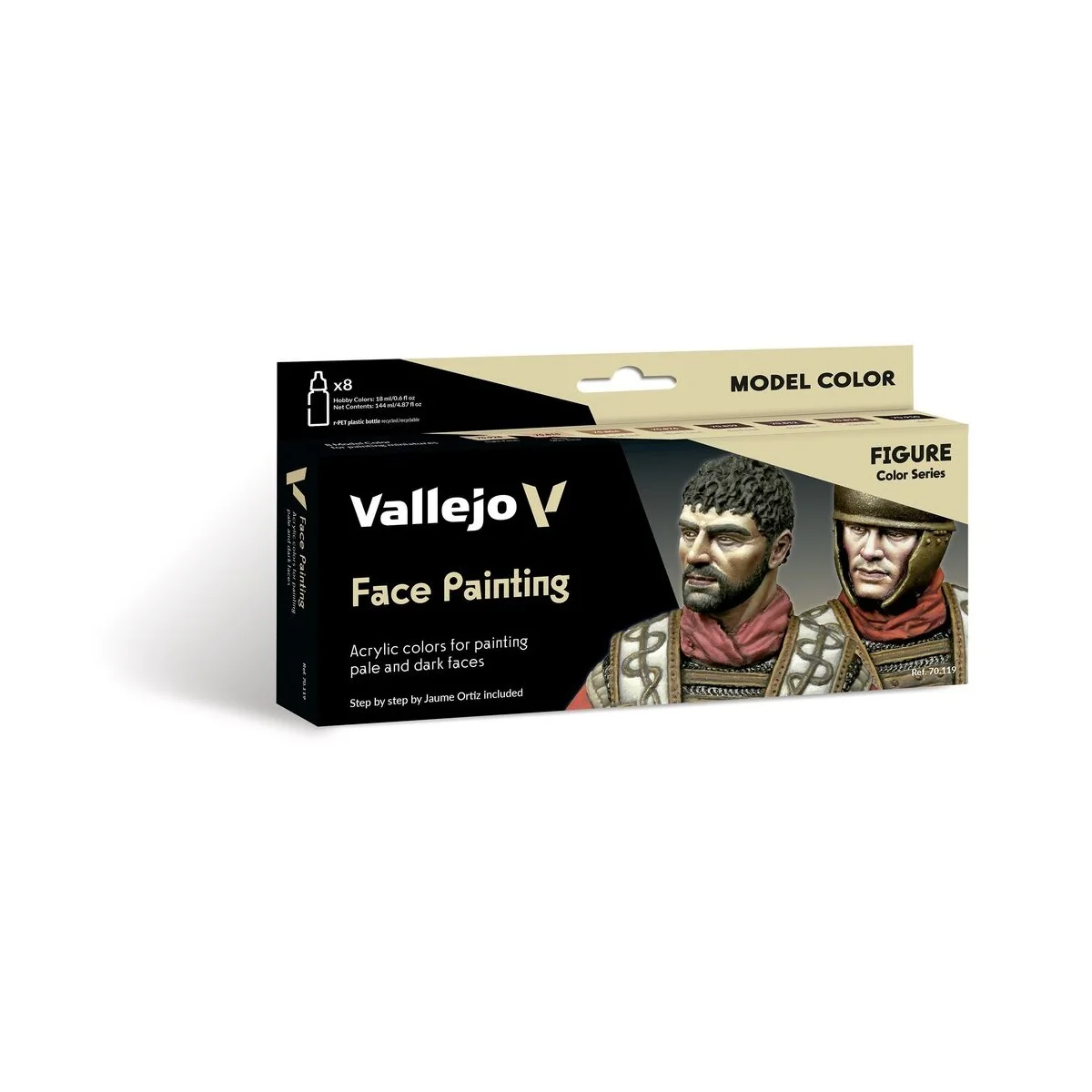 Model Color: Face Painting by Jaume Ortiz 18 ml - Vallejo 70119 Model Color: Face Painting by Jaume Ortiz 18 ml - Vallejo 70119
