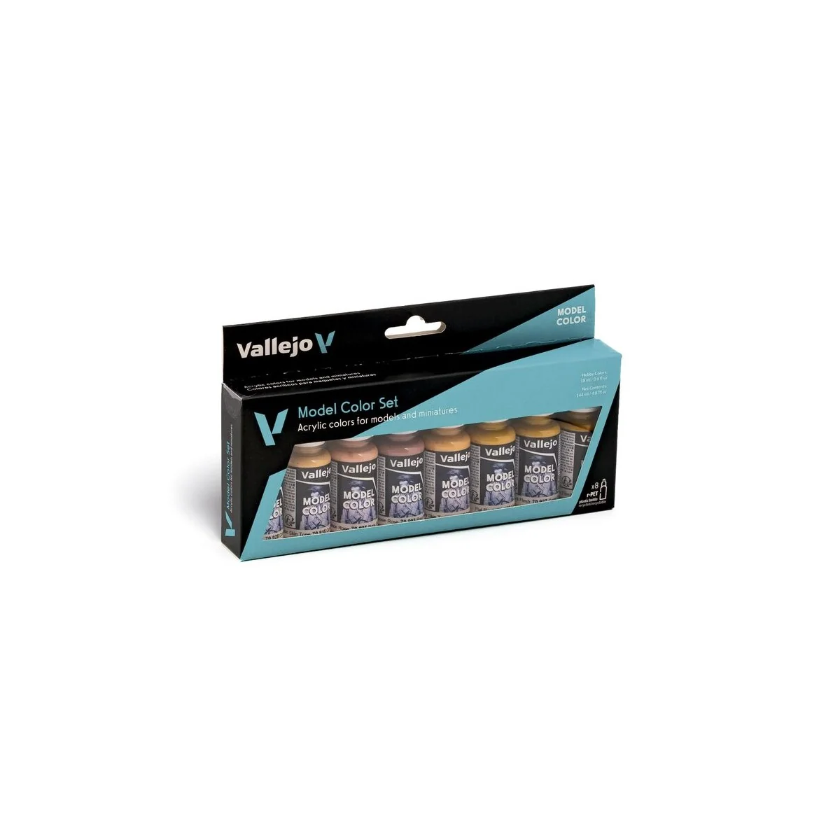 Model Color: Face & Skin Tones 18 ml - Vallejo 70124 Model Color: Face & Skin Tones 18 ml - Vallejo 70124
