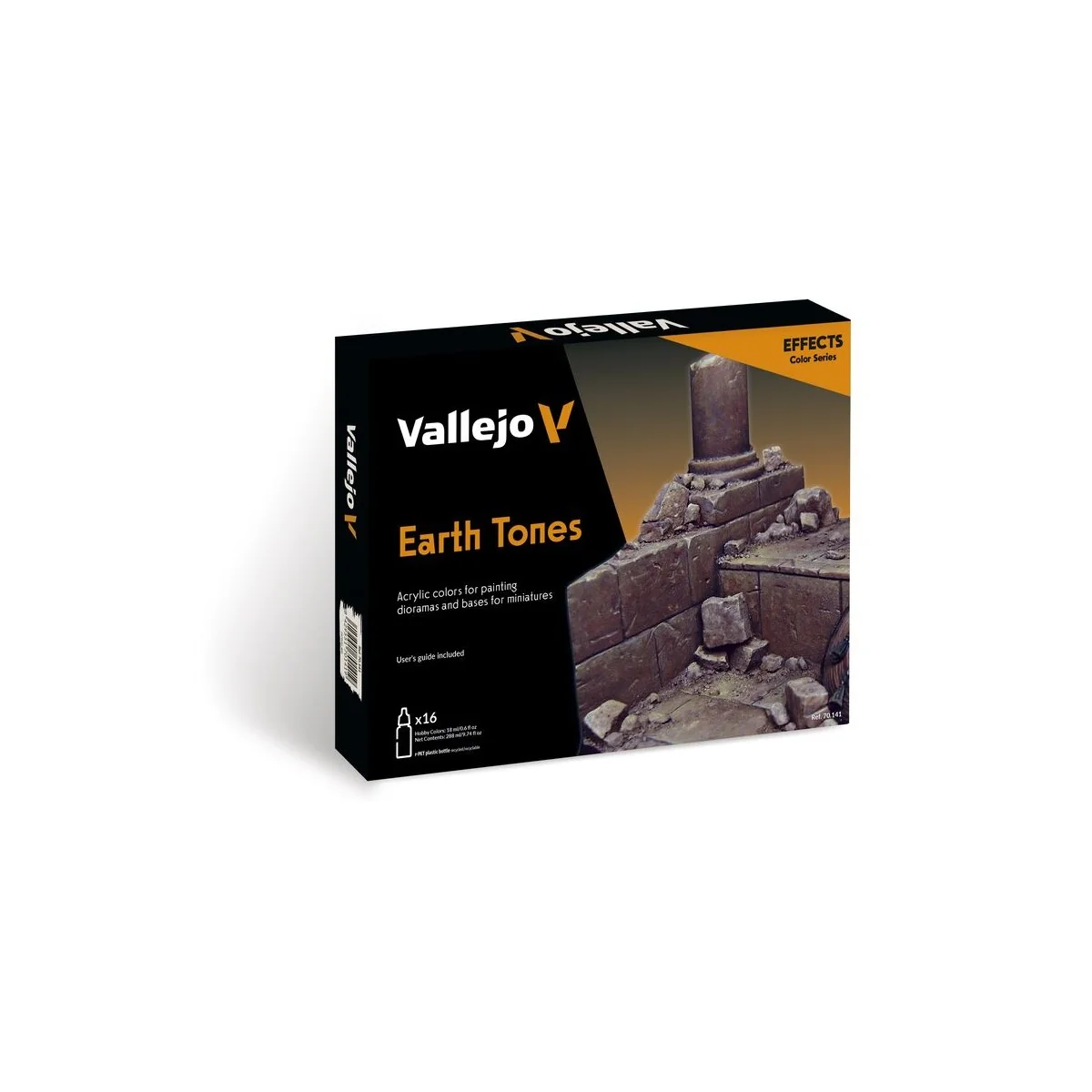 Model Color: Earth Tones 18 ml - Vallejo 70141