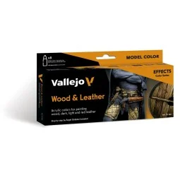 Model Color: Wood & Leather by Angel Giraldez 18 ml - Vallejo 70182