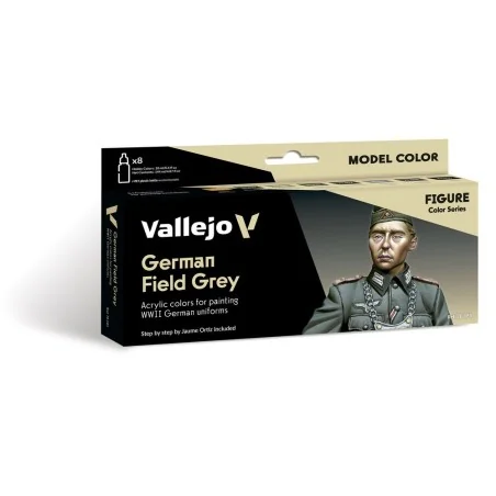 Model Color: German Field Grey by Jaume Ortiz 18 ml - Vallejo 70181