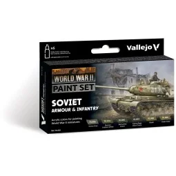 Model Color: Soviet Armour & Infantry 18 ml - Vallejo 70202