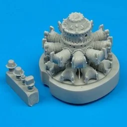 F8F Bearcat engine für Academy Bausatz - Quickboost QB48 019