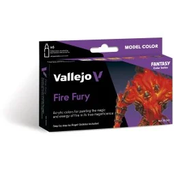 Model Color: Fire Fury by Angel Giraldez 18 ml - Vallejo 70243