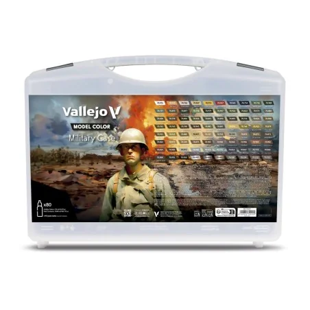 Model Color: Military Case. Includes: 76 colors + 4 auxiliaries sel...