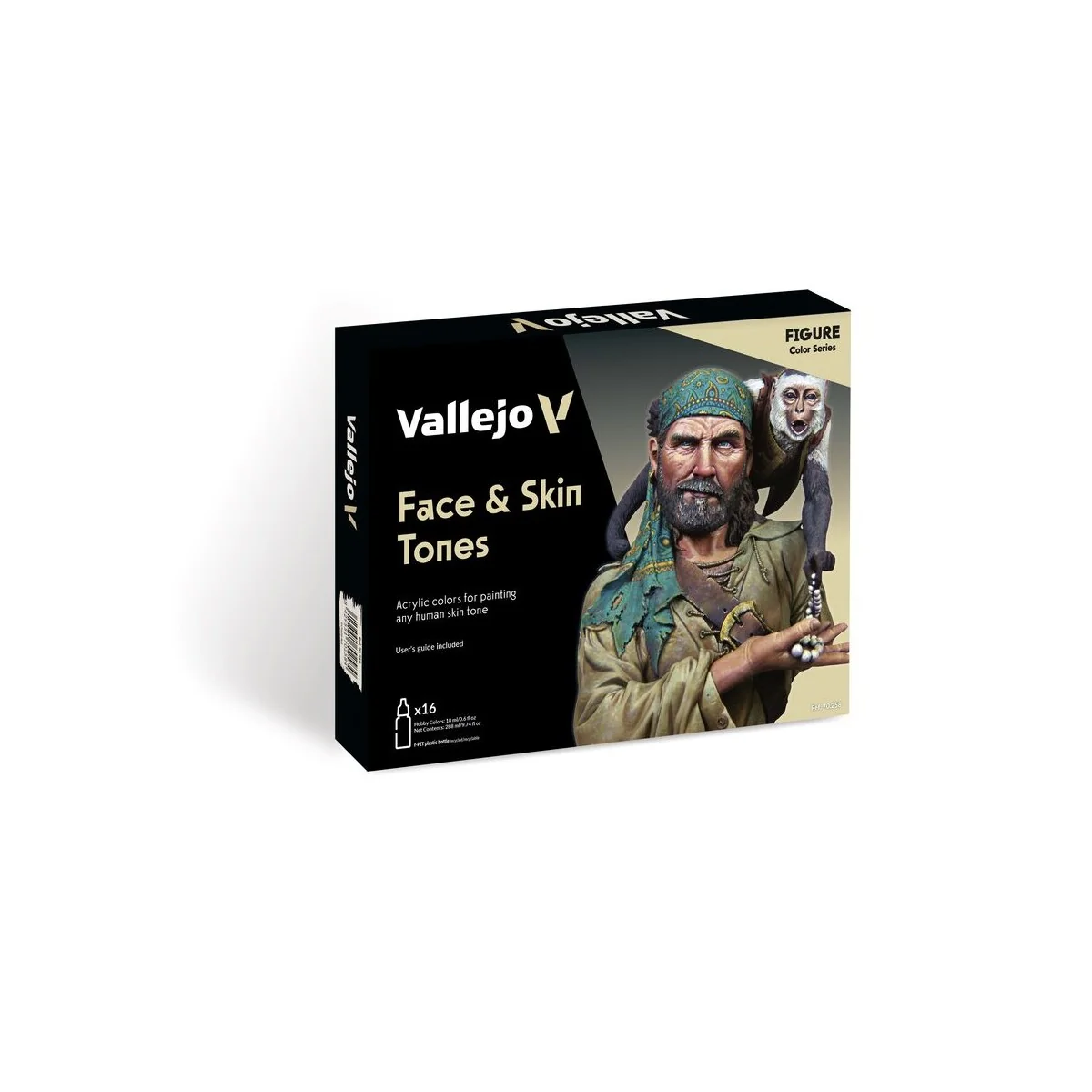 Model Color: Face & Skin Tones 18 ml - Vallejo 70258 Model Color: Face & Skin Tones 18 ml - Vallejo 70258