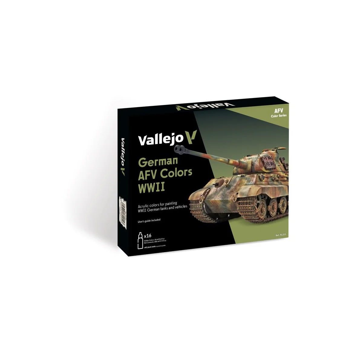 Model Color: German AFV Colors WWII 18 ml - Vallejo 70255 Model Color: German AFV Colors WWII 18 ml - Vallejo 70255