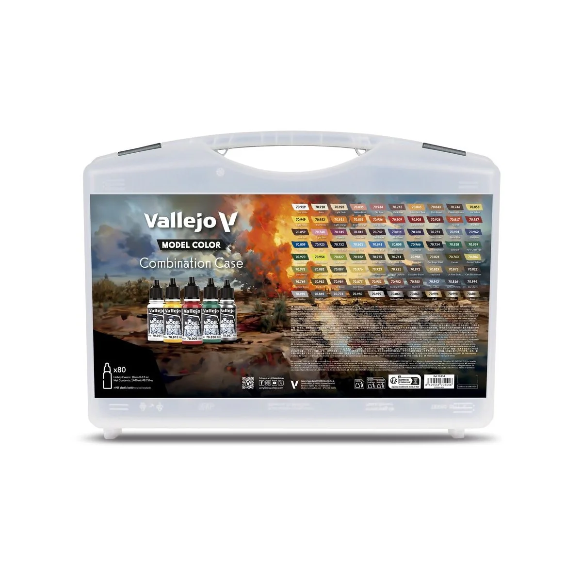 Combination Case. Includes: 80 colors selected for BSL combinations... Combination Case. Includes: 80 colors selected for BSL combinations...