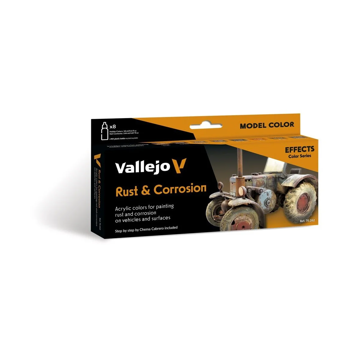 Model Color: Rust & Corrossion by Chema Cabrero 18 ml - Vallejo 70262 Model Color: Rust & Corrossion by Chema Cabrero 18 ml - Vallejo 70262