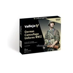 German Camouflage Uniforms WWII 18 ml - Vallejo 70261