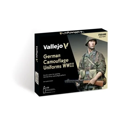 Model Color: German Camouflage Uniforms WWII 18 ml - Vallejo 70261