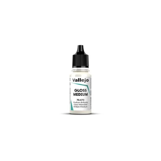 Model Color: Gloss Medium 18 ml - Vallejo 70470 Model Color: Gloss Medium 18 ml - Vallejo 70470