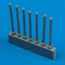 B-25B Mitchell gun barrels für Accurate Bausatz - Quickboost QB48 022