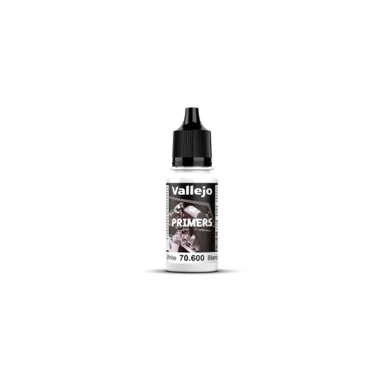 Primer: White 18 ml - Vallejo 70600 Primer: White 18 ml - Vallejo 70600