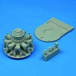 F4U-7 Corsair engine für Hasegawa Bausatz, 1/48 - Quickboost QB48 026