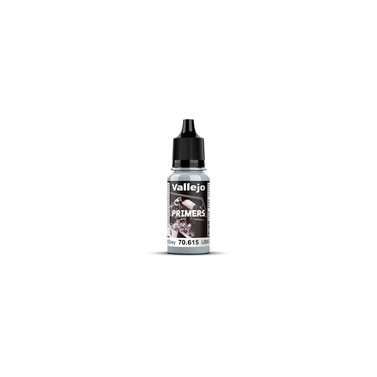 Primer: USN Light Ghost Grey FS36375 18 ml - Vallejo 70615 Primer: USN Light Ghost Grey FS36375 18 ml - Vallejo 70615