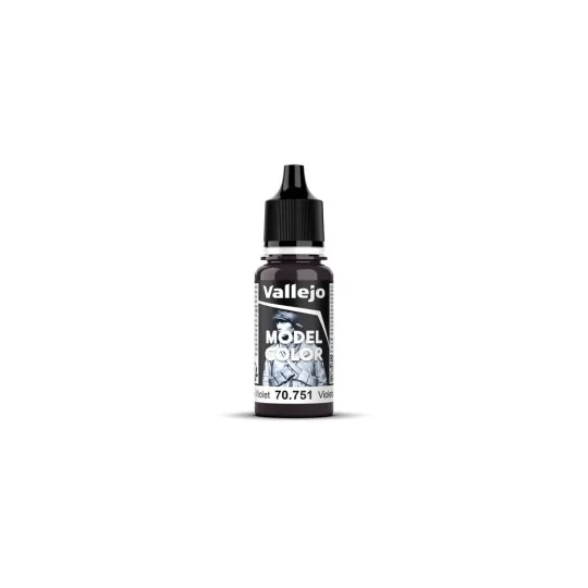 054 - Black Violet 18 ml - Vallejo 70751 054 - Black Violet 18 ml - Vallejo 70751