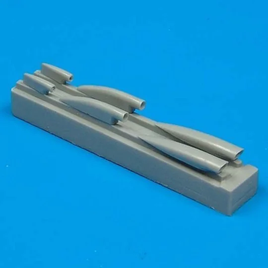 MiG-21PFM air cooling scoops für Academy Bausatz, 1/48 - Quickboost... MiG-21PFM air cooling scoops für Academy Bausatz, 1/48 - Quickboost...