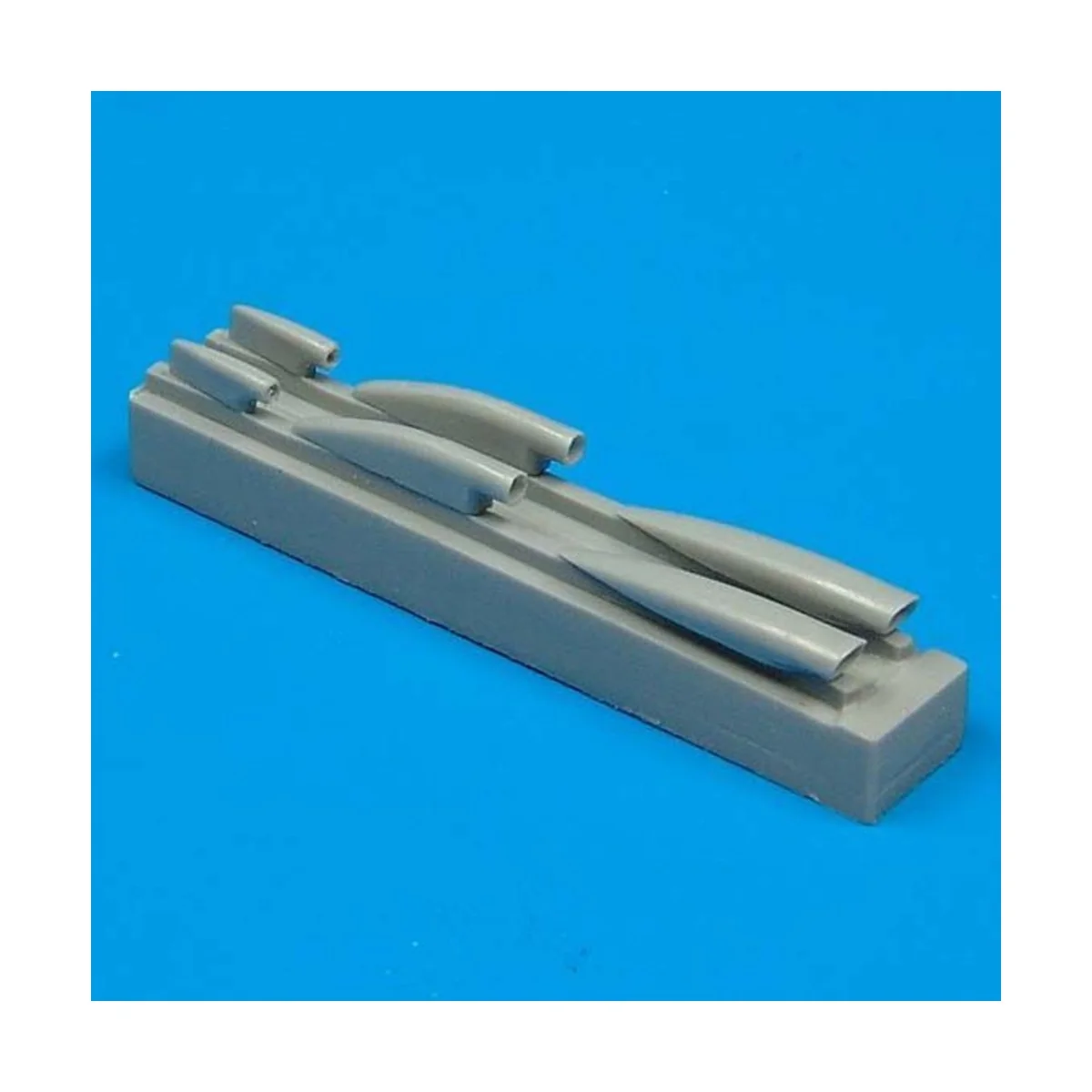 MiG-21PFM air cooling scoops für Academy Bausatz - Quickboost QB48 031