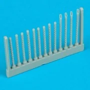 B-17G Flying Fortress gun barrels für Revell Monogram Bausatz - Qui...