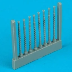 Lancaster gun barrels round perforated für Tamiya Bausatz - Quickbo...