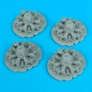 B-24 Liberator engines für Revell Monogram Bausatz, 1/48 - Quickboo... B-24 Liberator engines für Revell Monogram Bausatz, 1/48 - Quickboo...