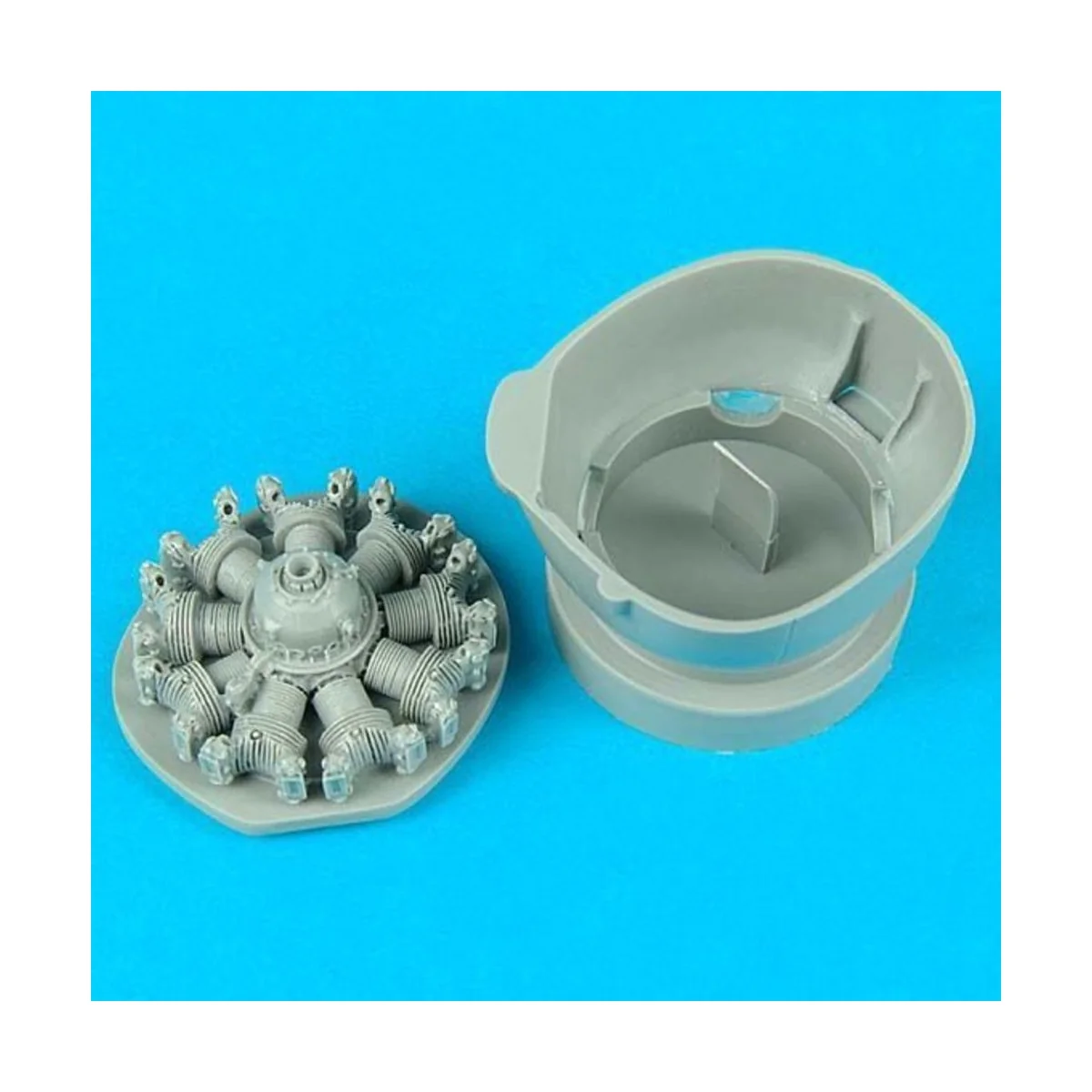 T-28B Trojan engine Für Revell Monogram Bausatz., 1/48 - Quickboost... T-28B Trojan engine Für Revell Monogram Bausatz., 1/48 - Quickboost...