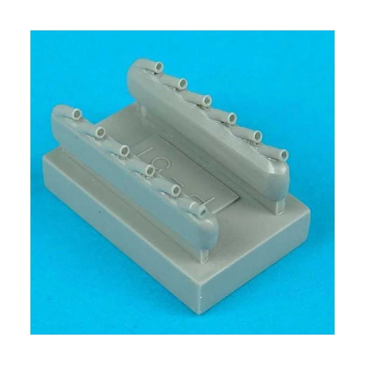 P-51D Mustang exhausts, 1/48 - Quickboost QB48 054