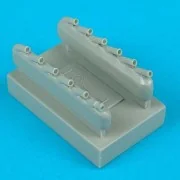 P-51D Mustang exhausts, 1/48 - Quickboost QB48 054