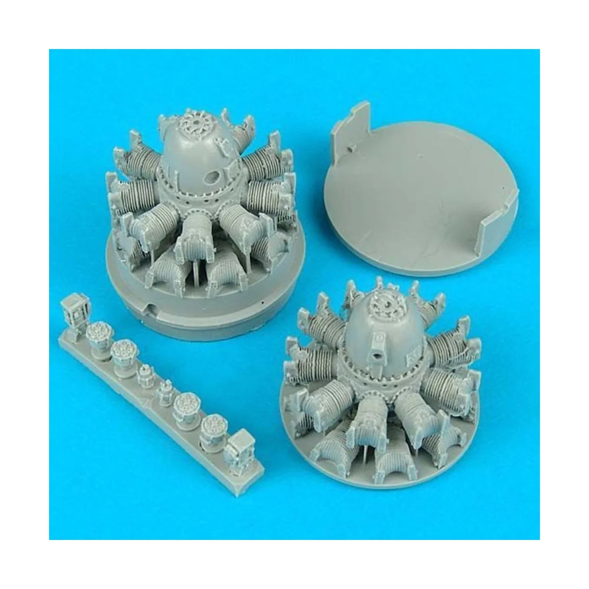 P-61 Black Widow engines für Revell Monogram Bausatz, 1/48 - Quickb...