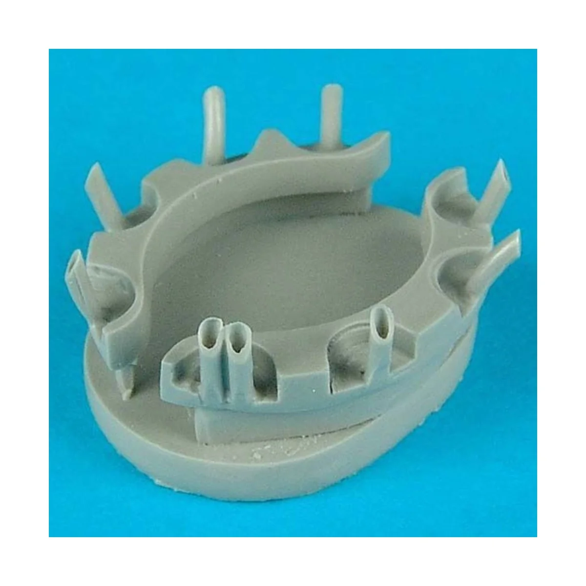 I-16 engine exhaust für Eduard Bausatz, 1/48 - Quickboost QB48 059